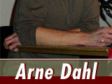 Der Schriftsteller Arne Dahl bei der Lesung