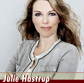 Die Autorin Julie Hastrup