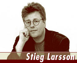 Der Schriftsteller Stieg Larsson